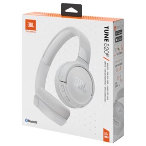 Auriculares JBL Vincha BT Tune 520 White  Blanco 