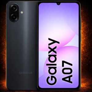 Samaung Galaxy A07 4/128GB C/Cargador – Black