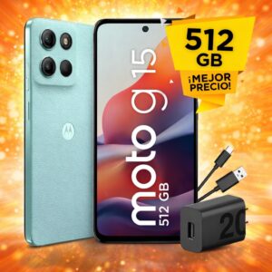 Motorola G15 4/512GB – Celeste