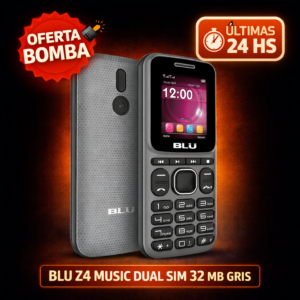 Blu Bold Z4 Music Grey (Gris)