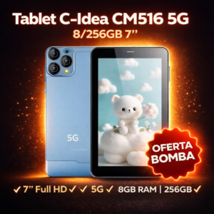 Tablet C-Idea CM516 5G 8/256GB 7" - Azul