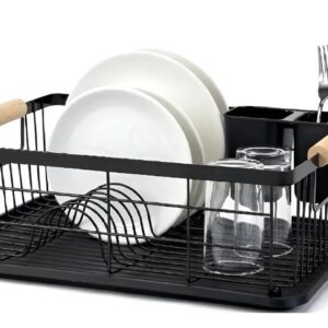 HogarActual Escurreplatos – Negro