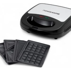 NovoHome Sandwichera 3 en 1 NH-SM1200