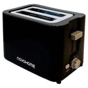 NovoHome Tostadora 2 Bahias NH-TO025N – Negro