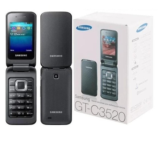 Samsung GT-C3520 FLIP - BLACK