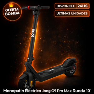 JOOG Patin Electrico G9 Pro Max 10" 65/100Km