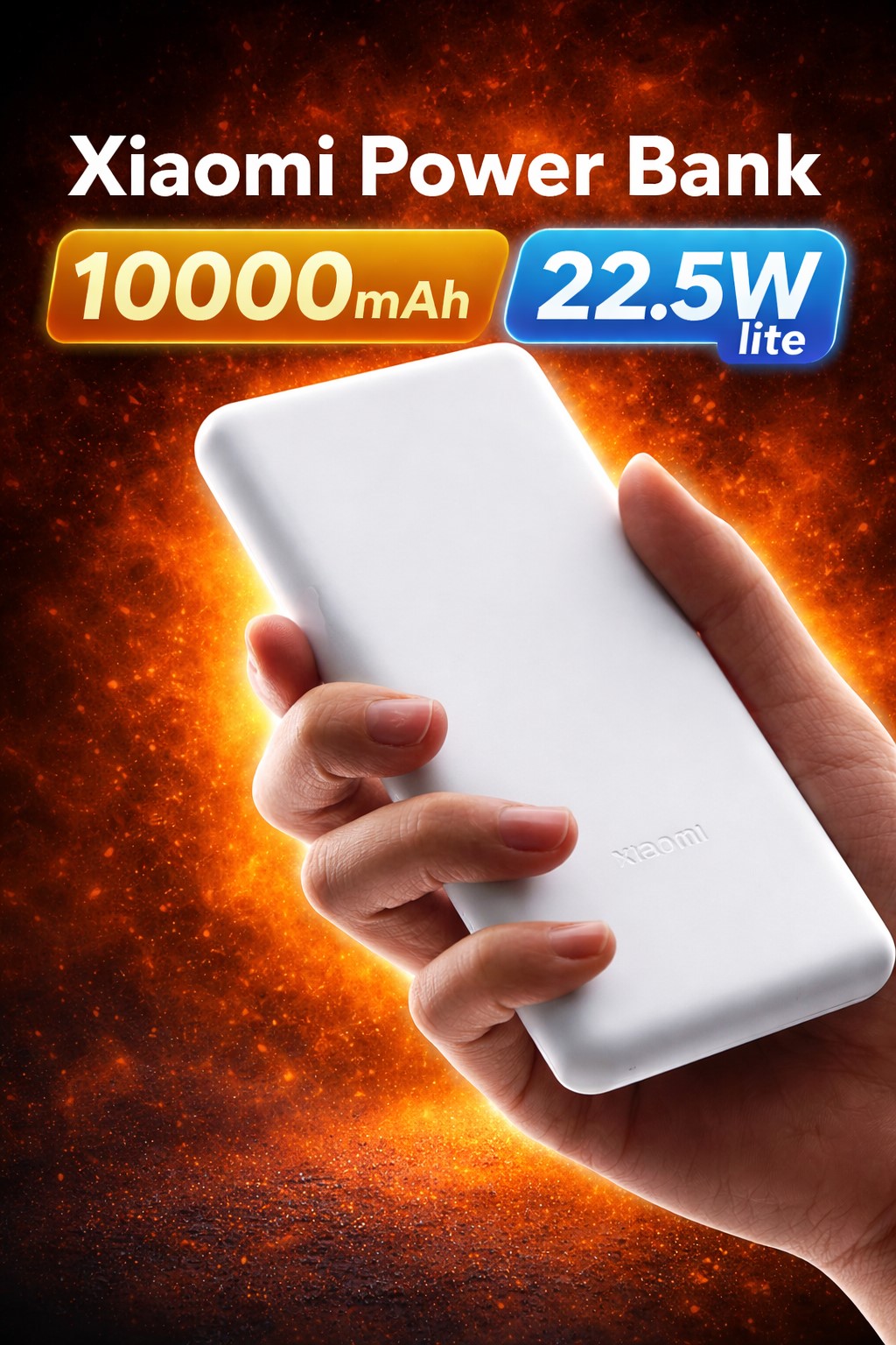 Power Bank Xiaomi 10000mAh 22.5W Lite