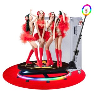 Cabina De Fotos 360 Para Fiestas Con Funda De Vuel