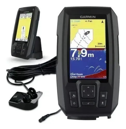 GPS Garmin Sonar Striker 4 Tramsductor 3 5