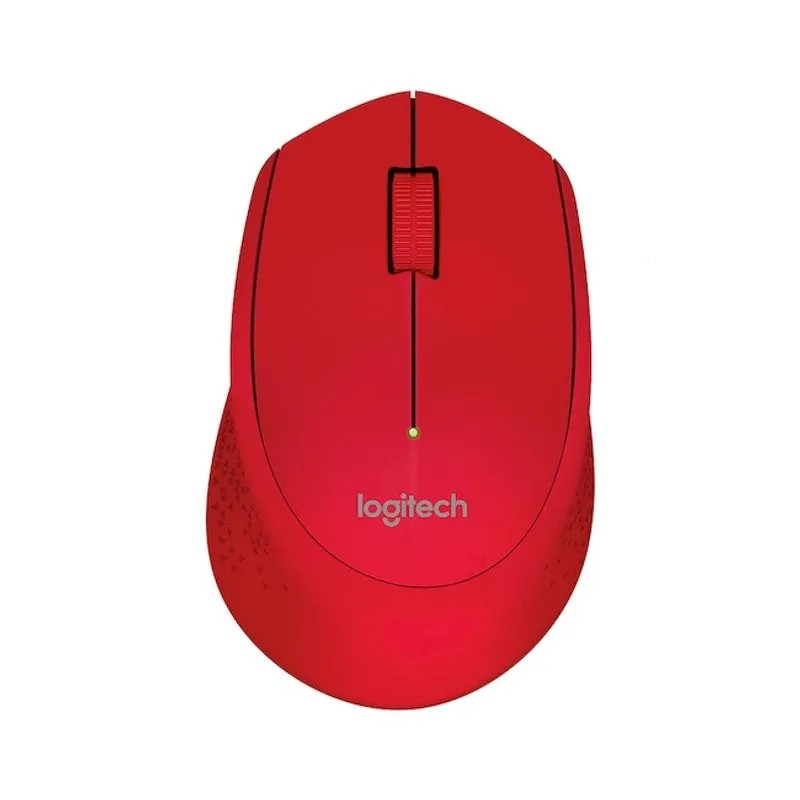 Logitech Mouse M280 Comfort Inalambrico - Rojo